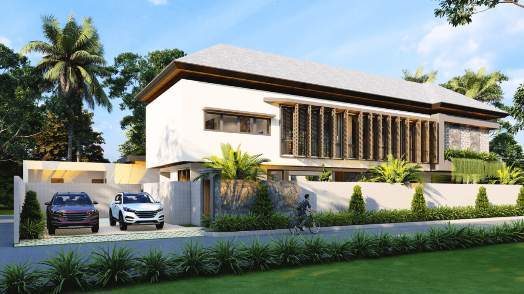 Denah Villa Mewah dijual di Bali 2025